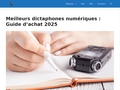 Informations sur les dictaphones numériques