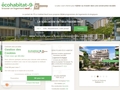 Eco habitat et programmes immobiliers bio habitat neufs