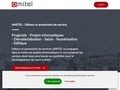 Création de site internet sur Lyon et en Rhône-Alpes : Amitel