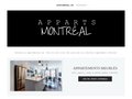 Appartements meublés à Montréal: Apparts Montréal