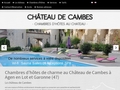 Chambres d'hôtes à Agen: Château de Cambes