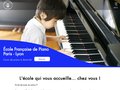 Cours de piano à domicile à Paris : Ecole Française de Piano