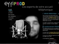 Créateur de messages d'accueil téléphonique : Effiprod