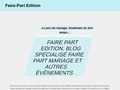 Boutique en ligne de faire-part : Faire-part EDITION