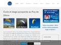 Stages et cours de parapente dans le Puy de Dôme : Flying Puy de Dôme