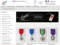 Médailles du travail et décorations militaires : Mouret