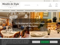 Meuble de Style est un site marchand proposant du mobilier de style anglais et Empire en acajou massif.