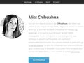 Informations sur le chihuahua : MissChihuahua