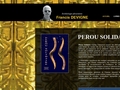 Livre d'archéologie péruvienne : Pérou Solidaire