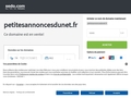 Petites Annonces du Net