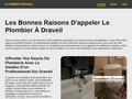 Plombier Draveil en urgence