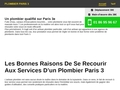 Plombier paris 3