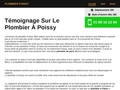 Plombier Poissy