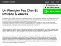 Plombier Vanves