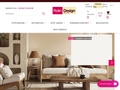 Boutique en ligne de vente de mobilier en rotin