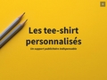 Acheter des T-shirts personnalisés