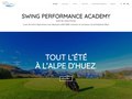Académie de golf  à Mougins : Swing Performance