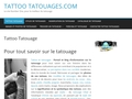 Infos sur le tatouages : Tattoo tatouage