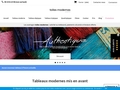 Boutique en ligne tableaux modernes : Toiles Modernes