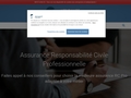 Comparateur d'assurances responsabuilité civile en ligne : Assurance responsabilité civile pro