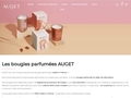 Les bougies parfumées premium made in France : AUGET