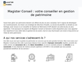 Magister Conseil : Votre conseiller en gestion de patrimoine