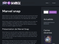 L'univers Marvel Snap : marvel-snap-source.com