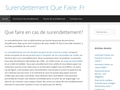 Surendettementquefaire.fr : site d'informations sur le surendettement