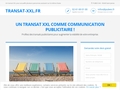 Transat XXL personnalisé : un outil publicitaire original pour augmenter la visibilité de votre entreprise