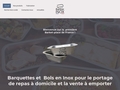 Barket Inox : barquette en inox pur le portage de repas ou vente à emporter