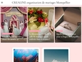 faire-part et organisation de mariage Montpellier : Crealine