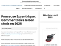 Ponceuse excentrique